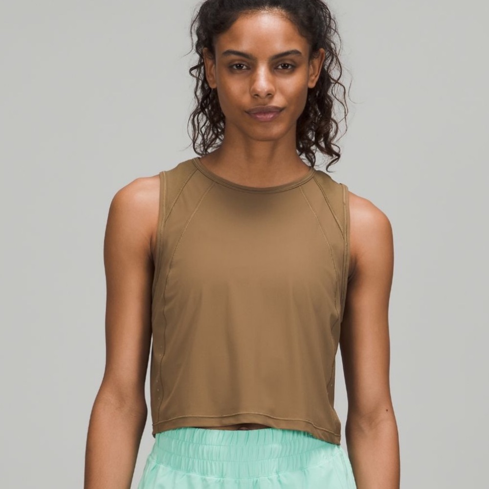 Lululemon Sculpted Crop Tank